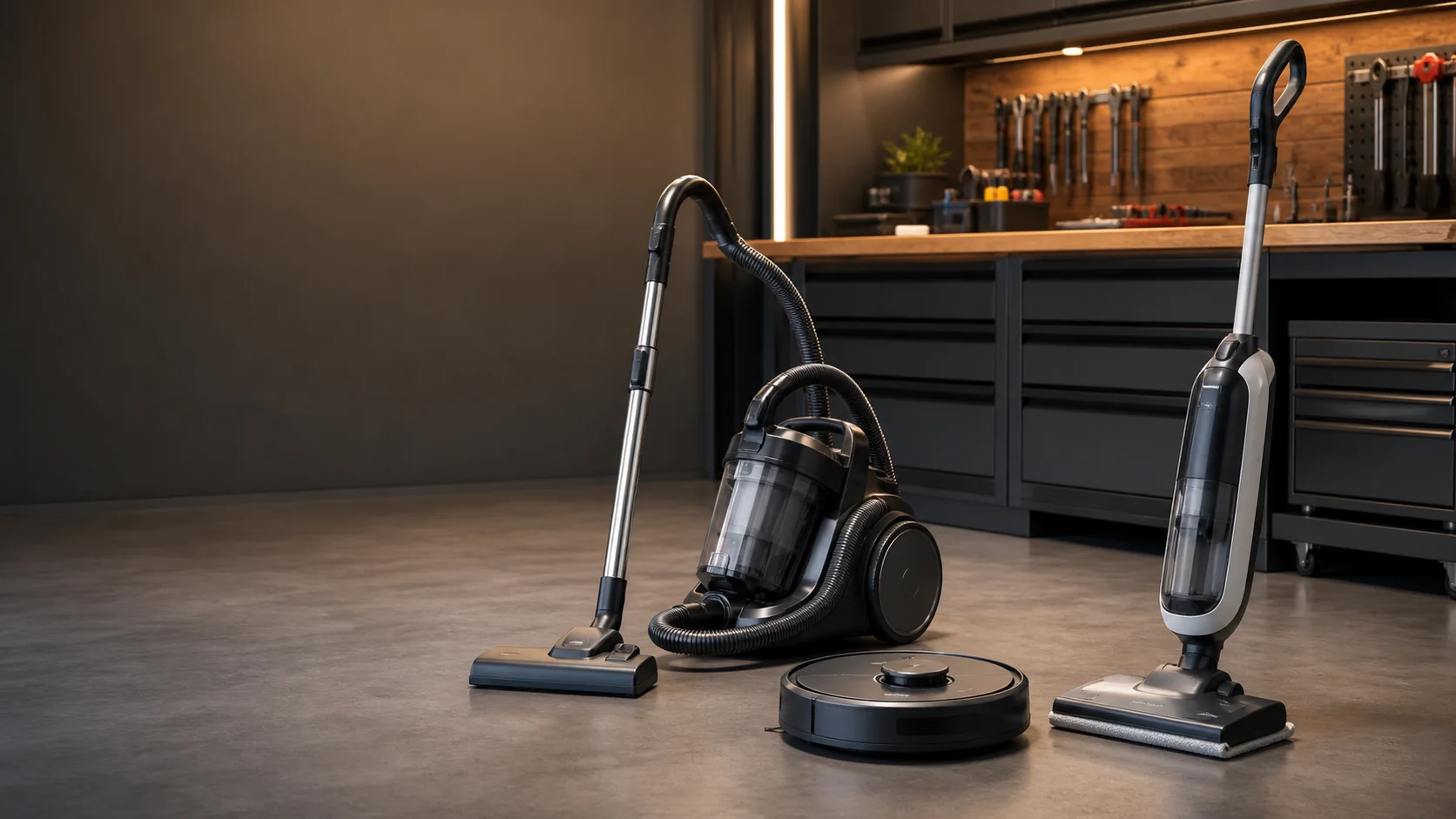 Teknik servis alanında elektrikli süpürge, robot süpürge ve buharlı temizleyici